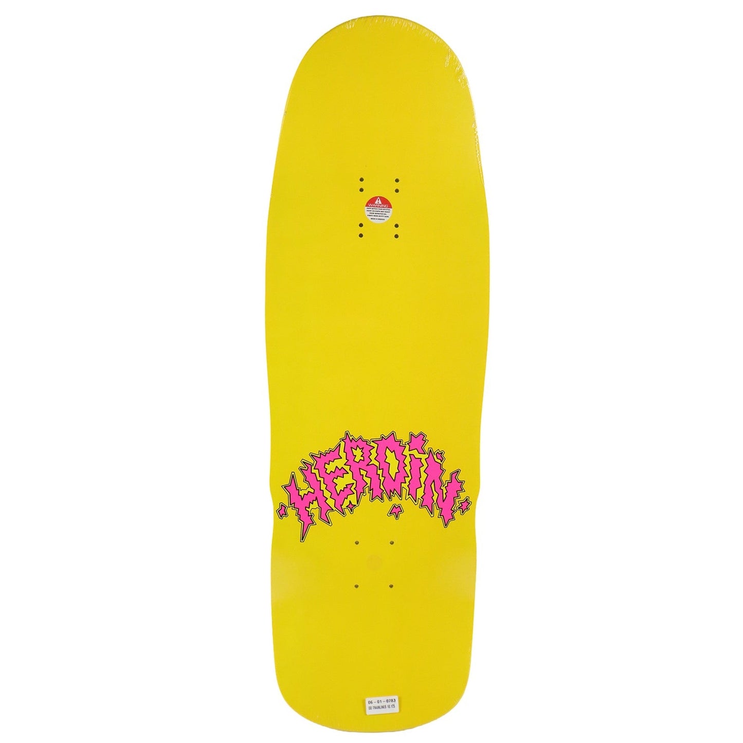 Heroin Skateboard Deck Dead Dave Trainlines 10.125" x 32.5"