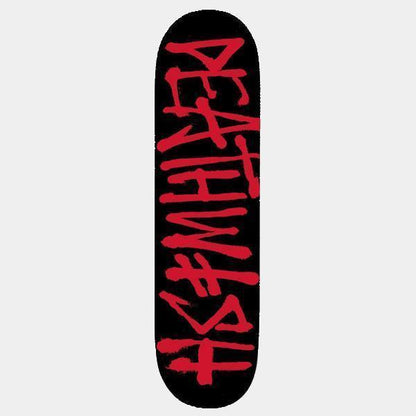 Deathwish Skateboards Deathspray Deck 8.25" Black - Red