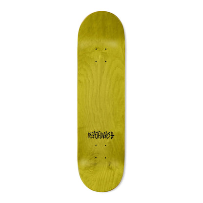 Deathwish Skateboard Deck Gang Spray Black/Red 8.0" x 31.5"
