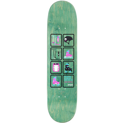 Enjoi Skateboard Deck Big Box Plastic Spectrum 8.25" x 32"