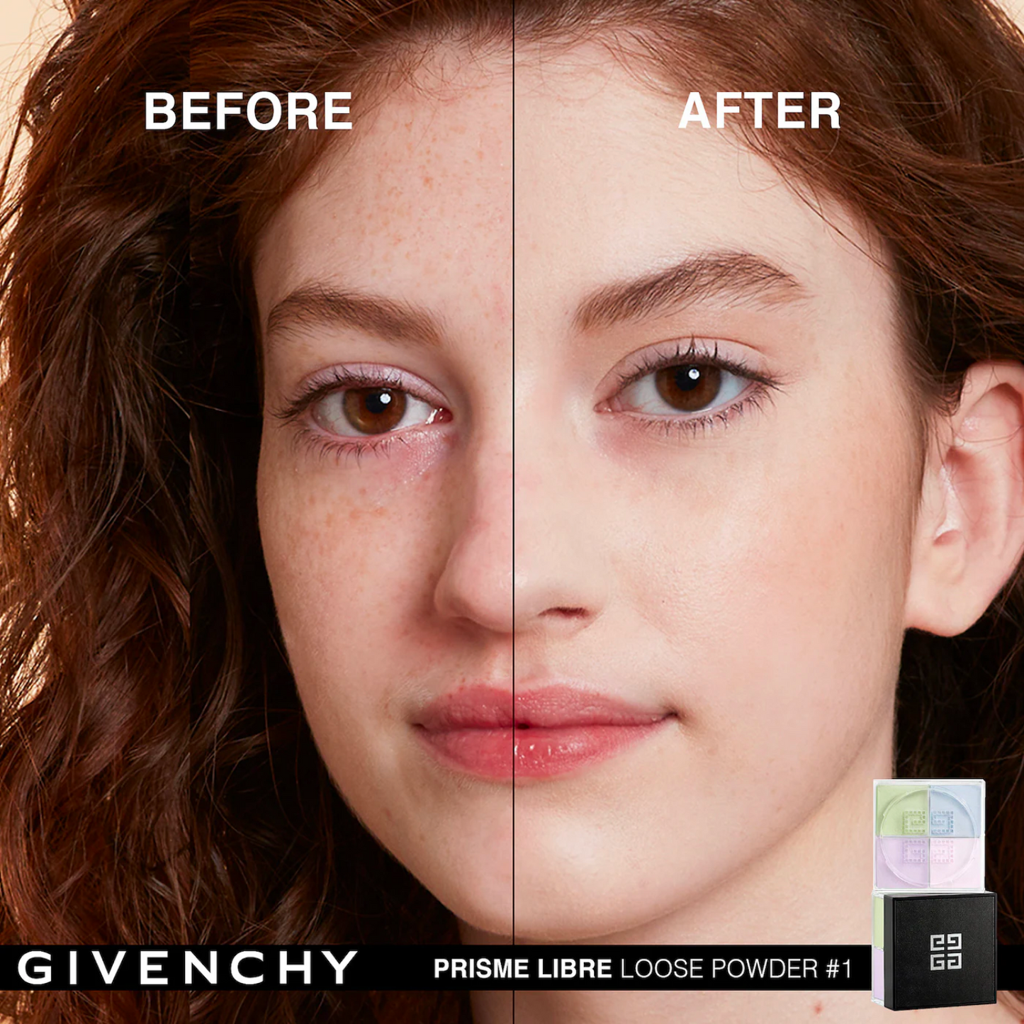 Givenchy Prisme Libre Mat Finish & Enhanced Radiance Loose Powder 4 In 1 Harmony - # 2 Satin Blanc  4x3g/0.105oz