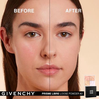 Givenchy Prisme Libre Mat Finish & Enhanced Radiance Loose Powder 4 In 1 Harmony - # 4 Mousseline Acidulee  4x3g/0.105oz