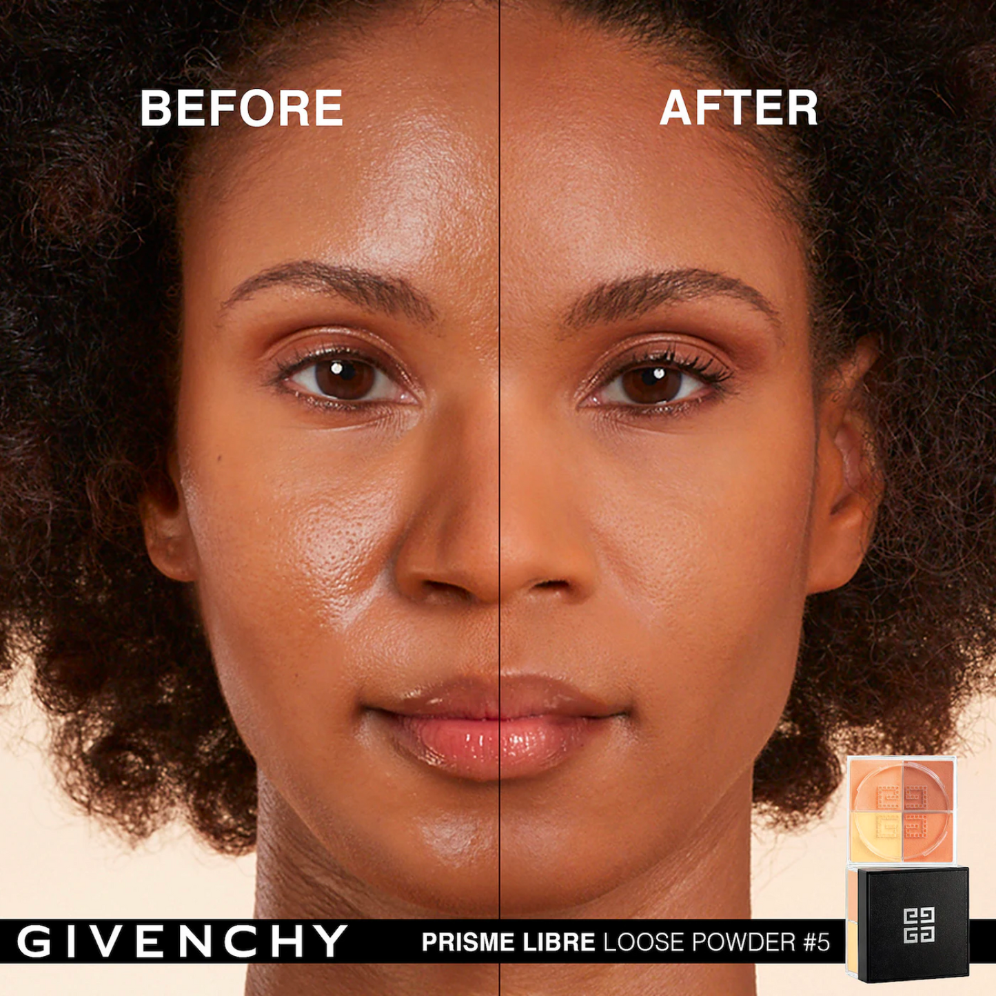 Givenchy Prisme Libre Mat Finish & Enhanced Radiance Loose Powder 4 In 1 Harmony - # 3 Voile Rose  4x3g/0.105oz