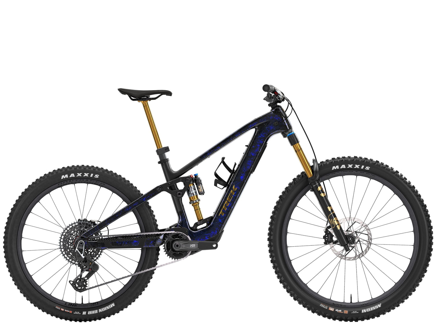 FUEL+ MX 9.9X0AXS US S Gloss Navy Smoke/Matte Trek Black