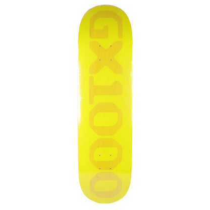 GX1000 Skateboard Deck OG Logo Yellow 8.37" x 32.25"