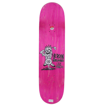 Heroin Skateboard Deck Lee Yankou Golf Imp (Assorted) Assorted 8.25" x 31.9"