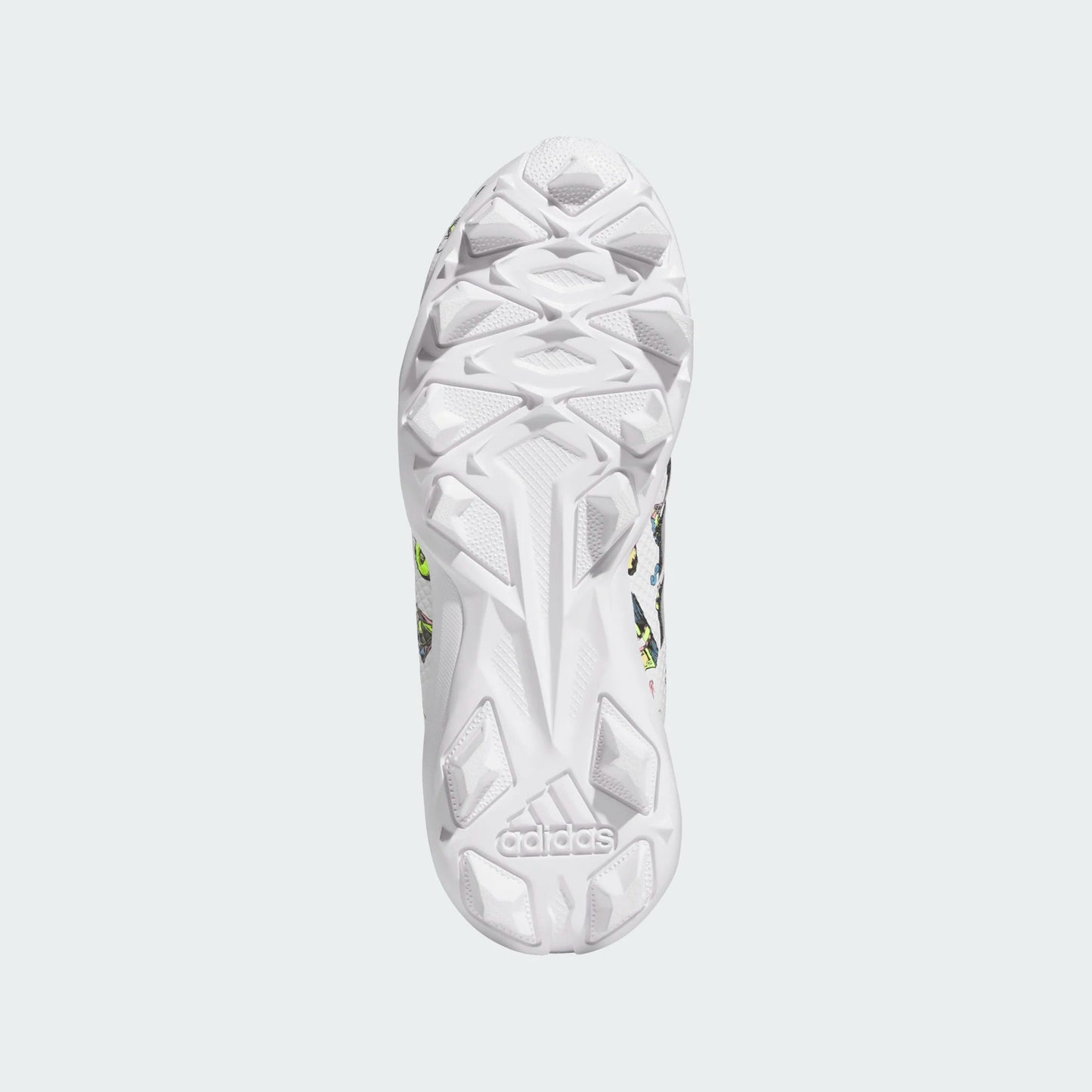 adidas Youth Adizero Impact.2 Money Molded Rubber Football Cleats