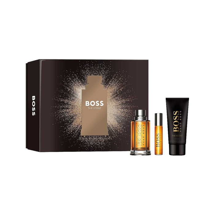 Hugo Boss Boss The Scent Man Set Eau De Toilette & Eau De Toilette 10ml & Sg 100ml
