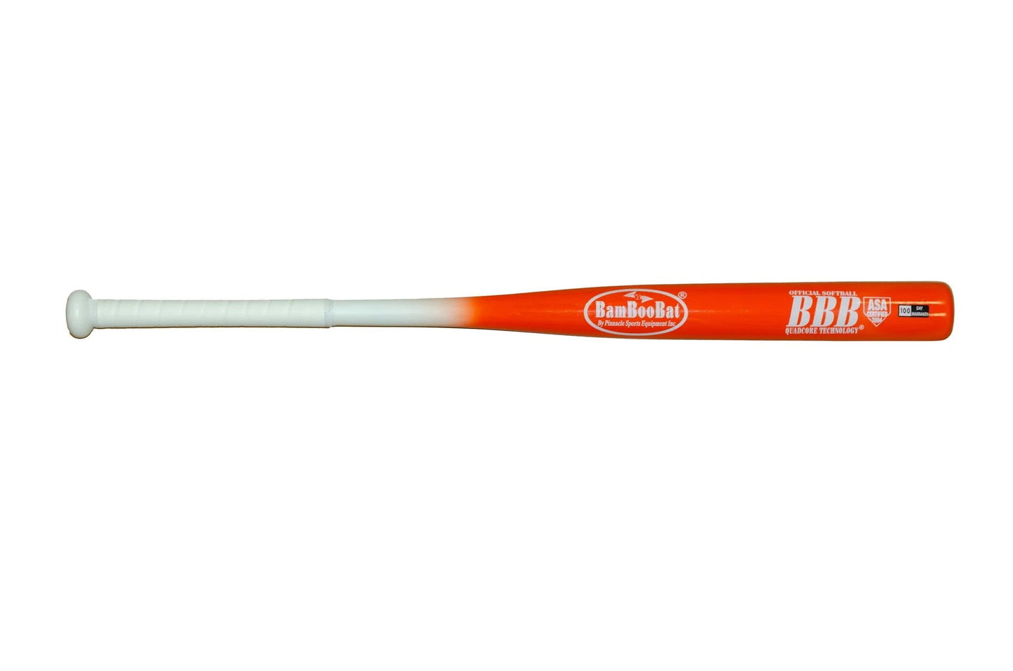 BamBooBat Bamboo Softball Bat ASA Approved Slow Pitch Bat – 34" Adult Wood Softball Bat