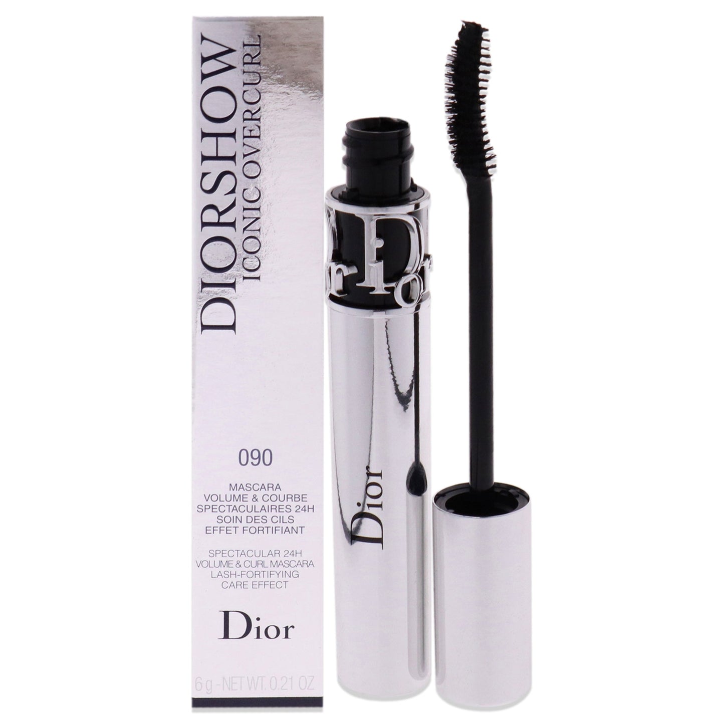 Diorshow Iconic Overcurl Mascara - 090 Black by Christian Dior for Women - 0.21 oz Mascara