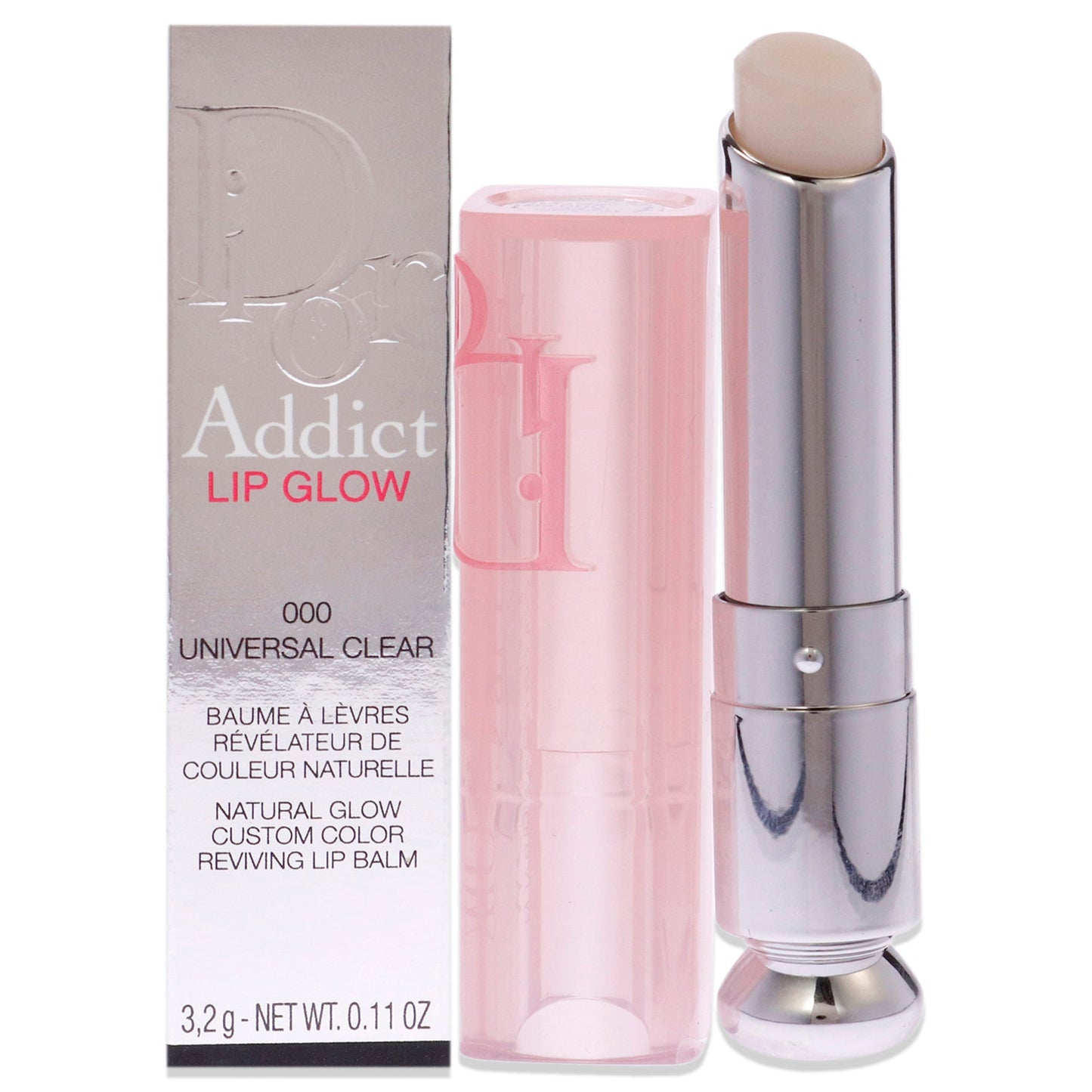Dior Addict Lip Glow - 000 Universal Clear by Christian Dior for Women - 0.11 oz Lip Balm