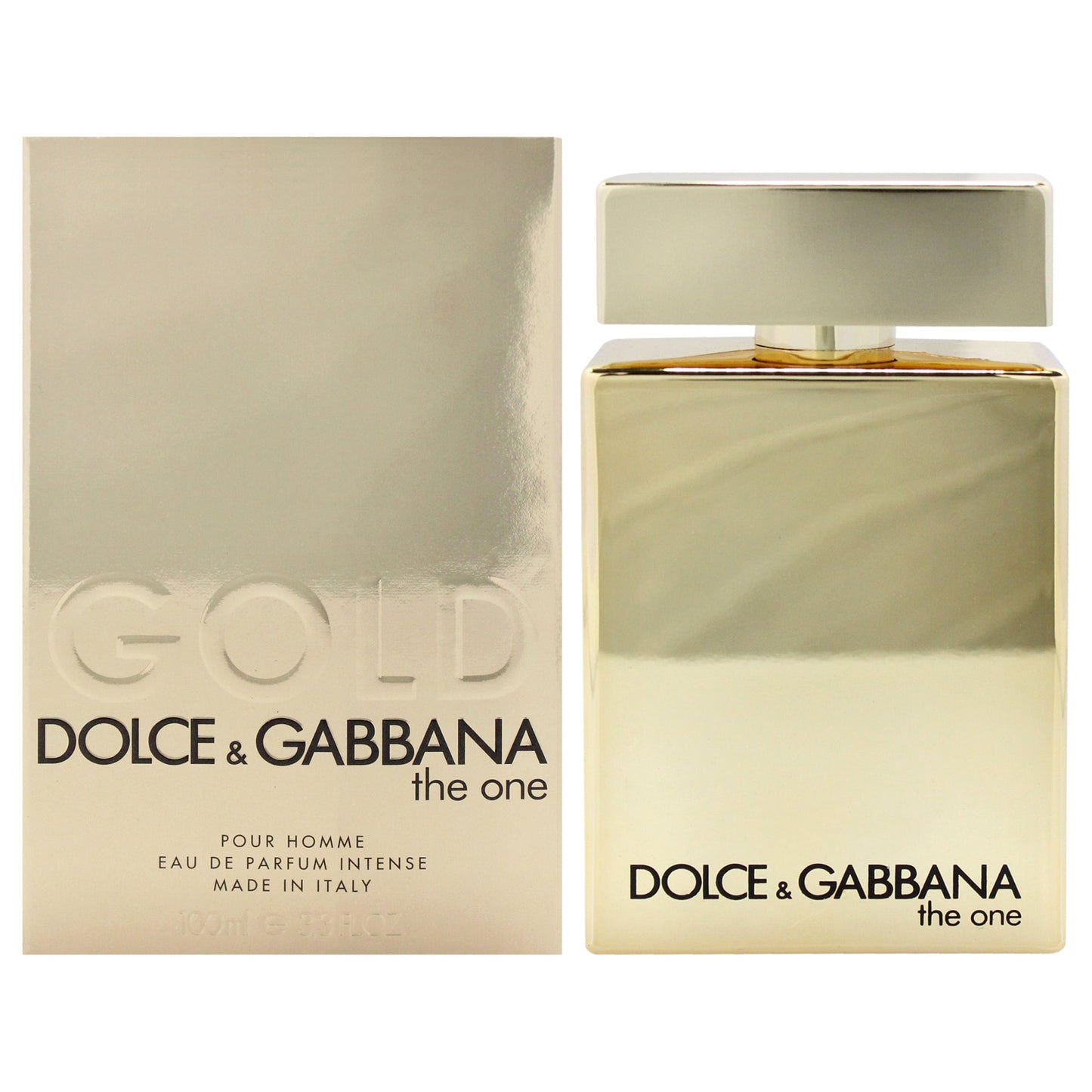 Dolce & Gabbana The One Gold Intense by Dolce and Gabbana for Men - 3.3 oz EDP Intense Spray
