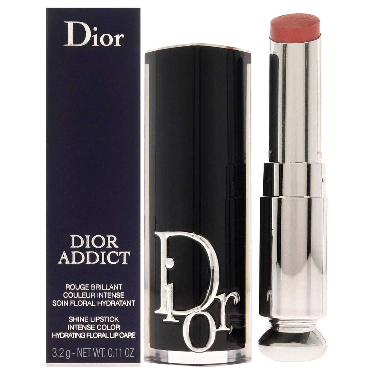 Dior Addict Hydrating Shine Lipstick - 422 Rose Des Vents by Christian Dior for Women - 0.11 oz Lipstick (Refillable)