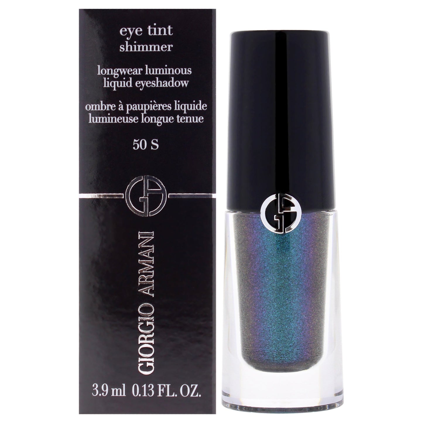 Giorgio Armani Eye Tint Shimmer Liquid Eyeshadow - 50 S Petrol by Giorgio Armani for Women - 0.13 oz Eye Shadow