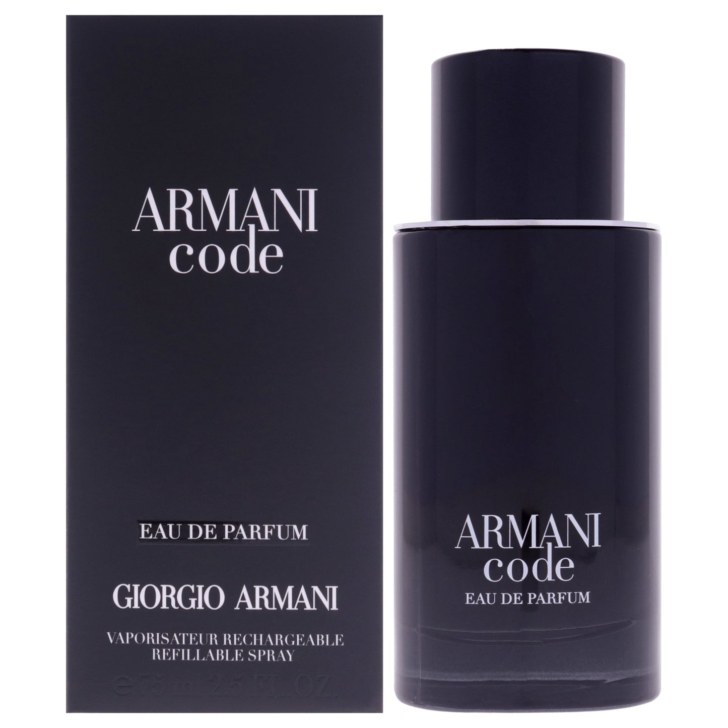 Giorgio Armani Armani Code by Giorgio Armani for Men - 2.5 oz EDP Spray (Refillable)