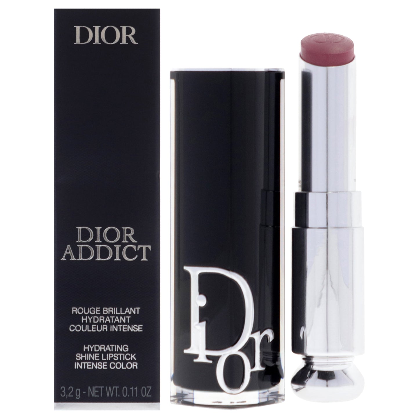 Christian Dior Dior Addict Hydrating Shine Lipstick - 628 Pink Bow by Christian Dior for Women - 0.11 oz Lipstick (Refillable)