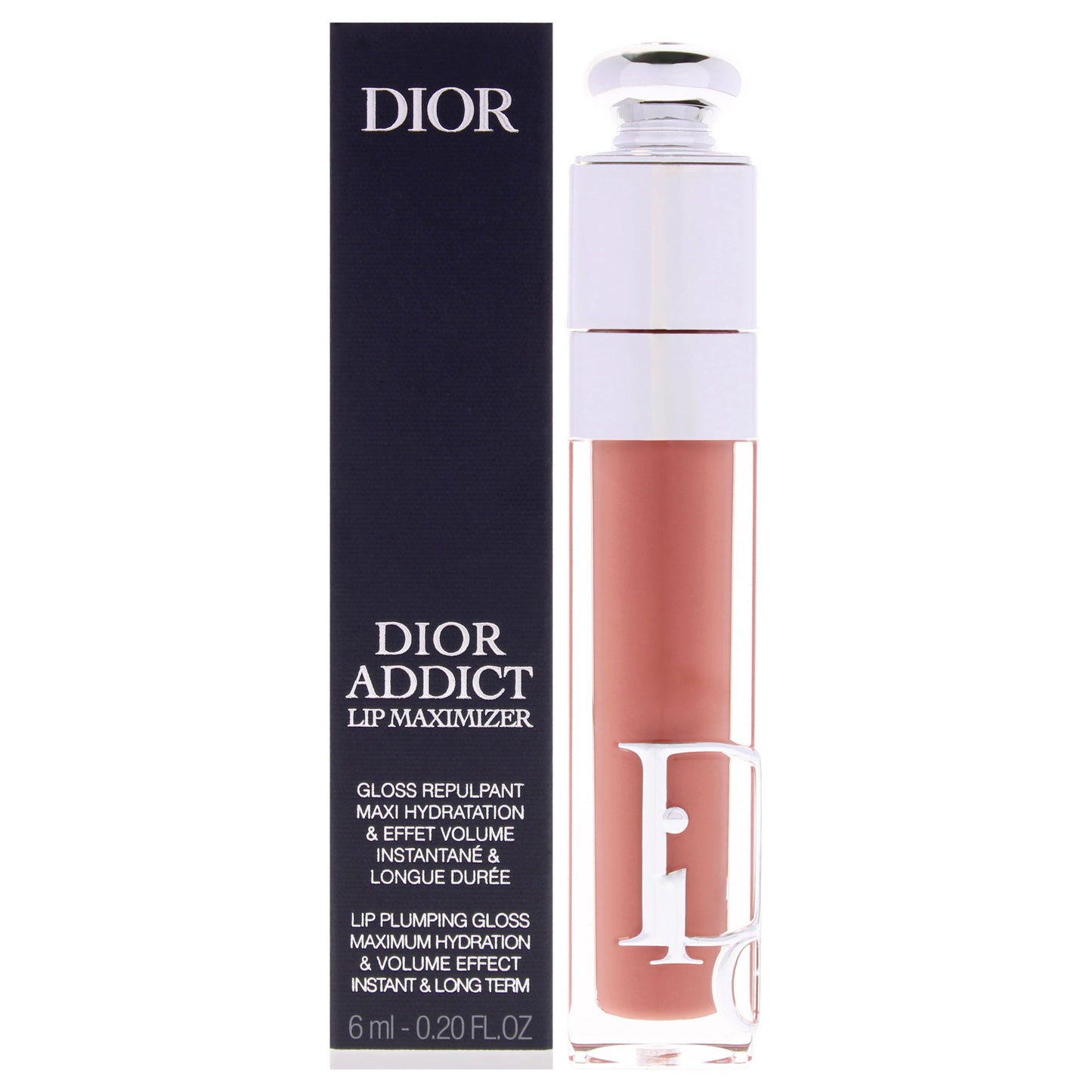 Christian Dior Dior Addict Lip Maximizer - 038 Rose Nude by Christian Dior for Women - 0.2 oz Lip Gloss