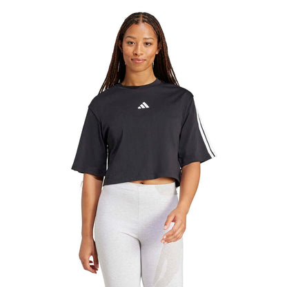 Essentials 3-Stripes Loose T-Shirt - Womens