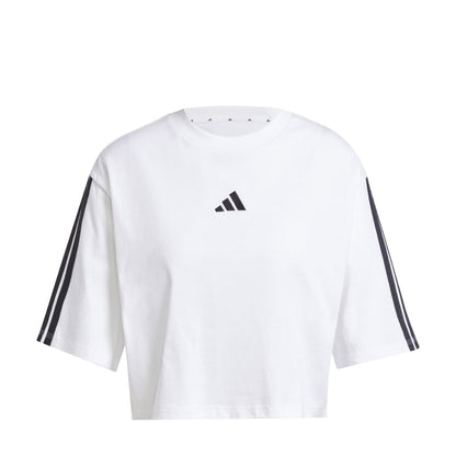 Essentials 3-Stripes Loose T-Shirt - Womens