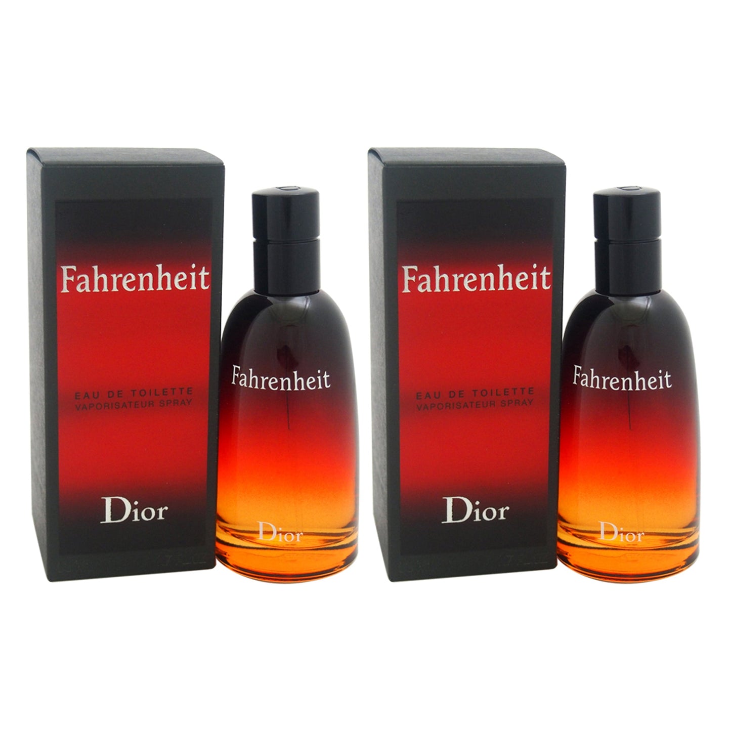 Fahrenheit by Christian Dior for Men - 1.7 oz EDT Spray - Pack of 2