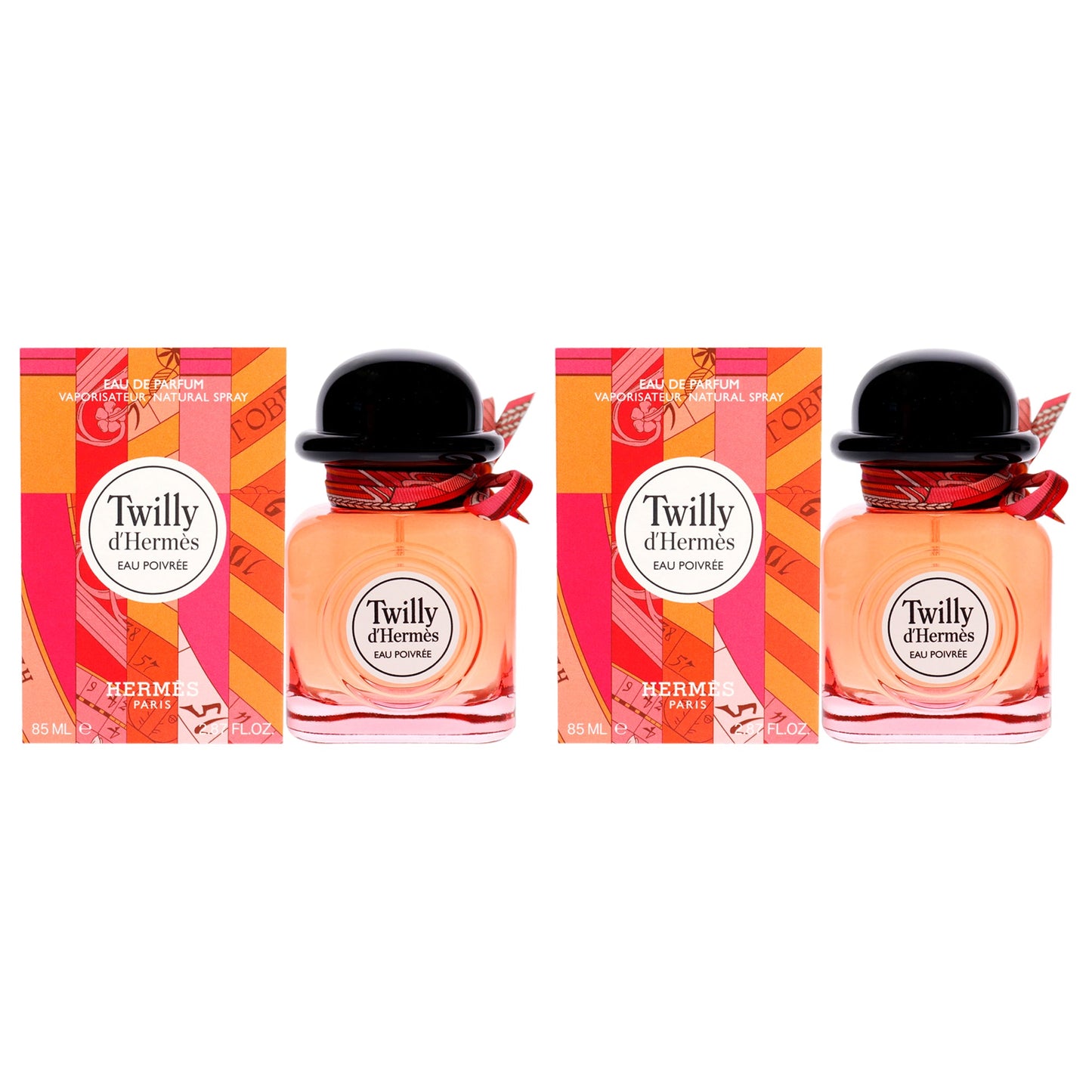 Twilly DHermes Eau Poivree by Hermes for Women - 2.87 oz EDP Spray - Pack of 2