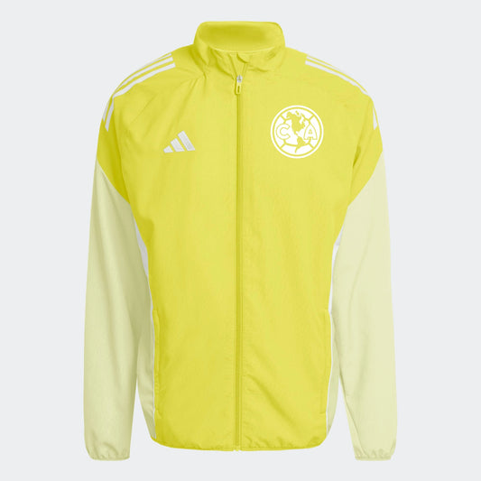 adidas Club America TIRO25 COMPETITION PRESENTATION JACKET Yellow