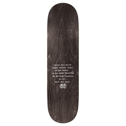 Krooked Skateboards Bobby Worrest Bigfoot Slick Bottom Twin Tail Deck 8.3"