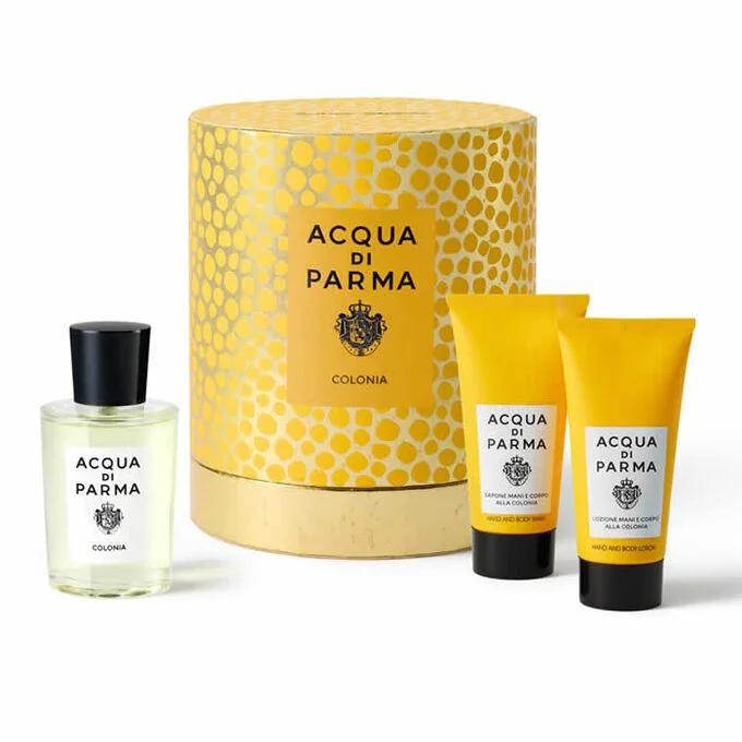 Acqua Di Parma Colonia Essenza Man Set Eau De Cologne 100ml & Hand & Bw 75ml & Hand & Bl 75ml