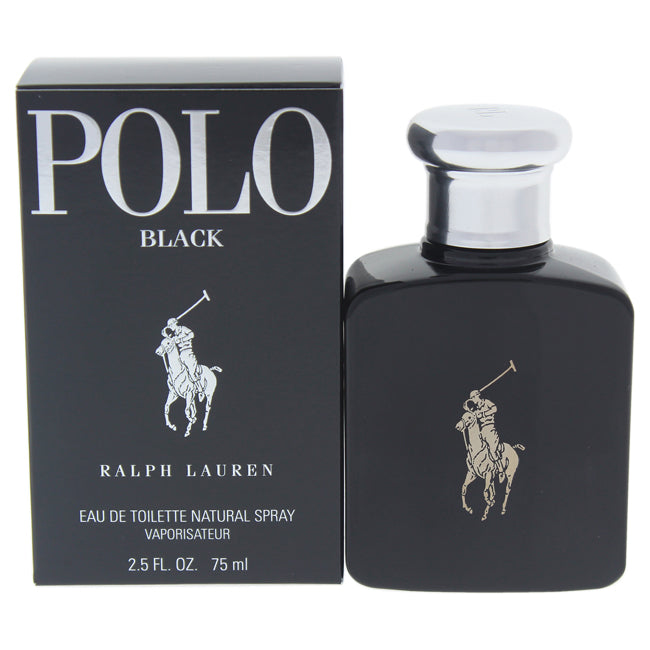 Polo Black by Ralph Lauren for Men - 2.5 oz EDT Spray