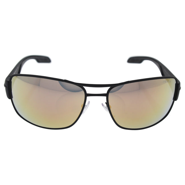 Prada SPS 53N TIG-2D2 - Grey Rubber-Green by Prada for Men - 65-16-130 mm Sunglasses