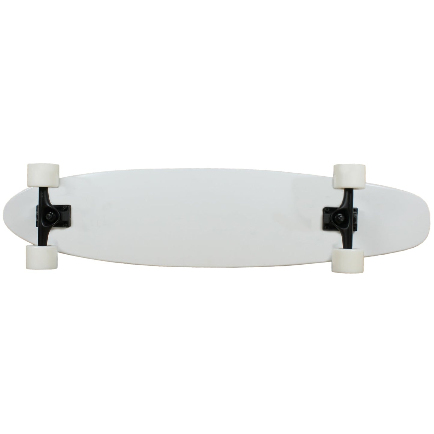Moose Longboard Complete 9" x 40" Kicktail WHITE