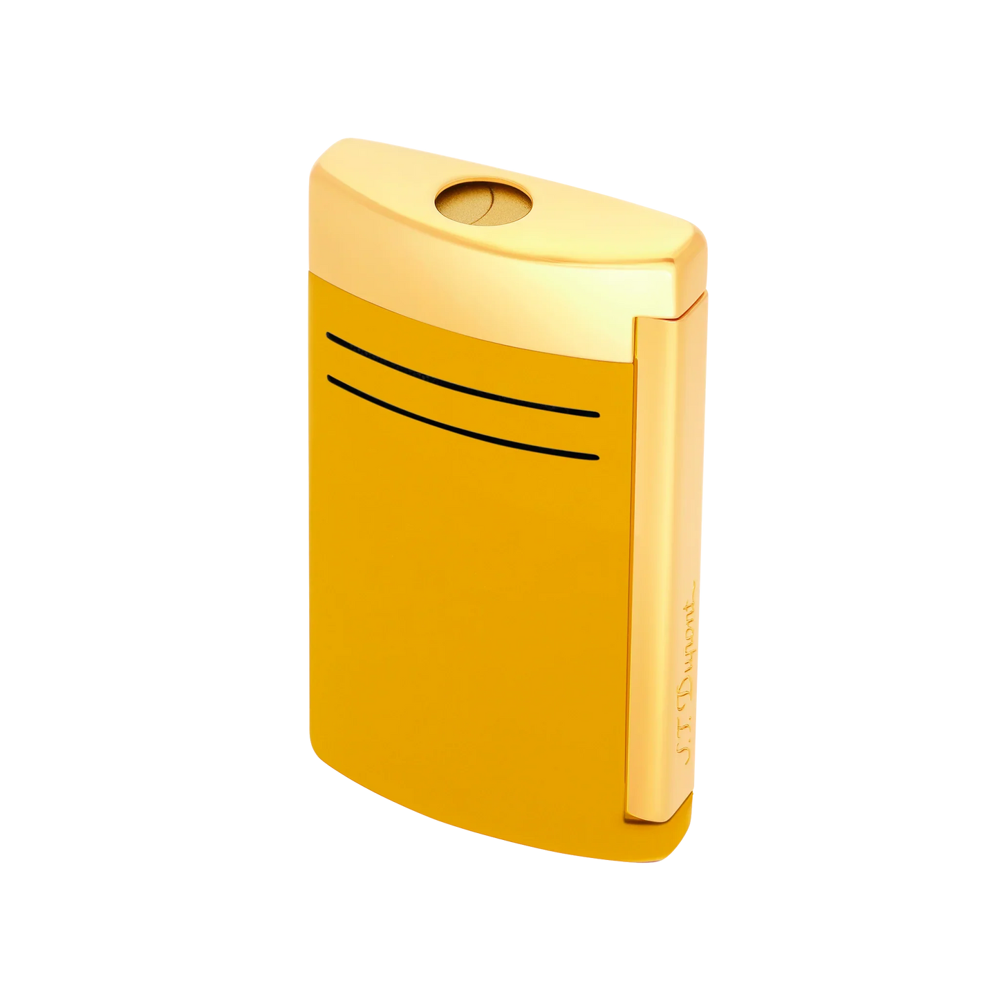 MAXIJET CHROME DRAGON GOLD LIGHTER/BRIQUET 020175