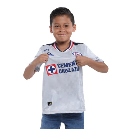 Pirma Cruz Azul Kids Away Jersey 25/26