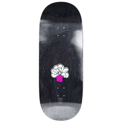 Opera Skateboard Deck Fatties Torn Spike Brown/Yellow 12" x 32.4"