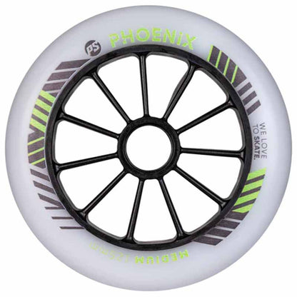 Powerslide Phoenix DD Medium 125mm/84A Wheels (Pack of 6)