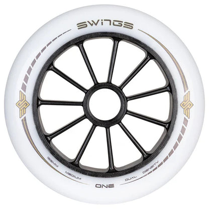 Swings One Medium 125mm/84A Wheels (Pack of 6)