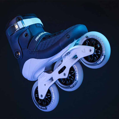 🔥🔥🔥Powerslide Swell Navy Blue 110 Trinity Skates