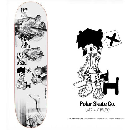 Polar Skate Co. Aaron Herrington Fear Eats The Soul Deck 8.375"