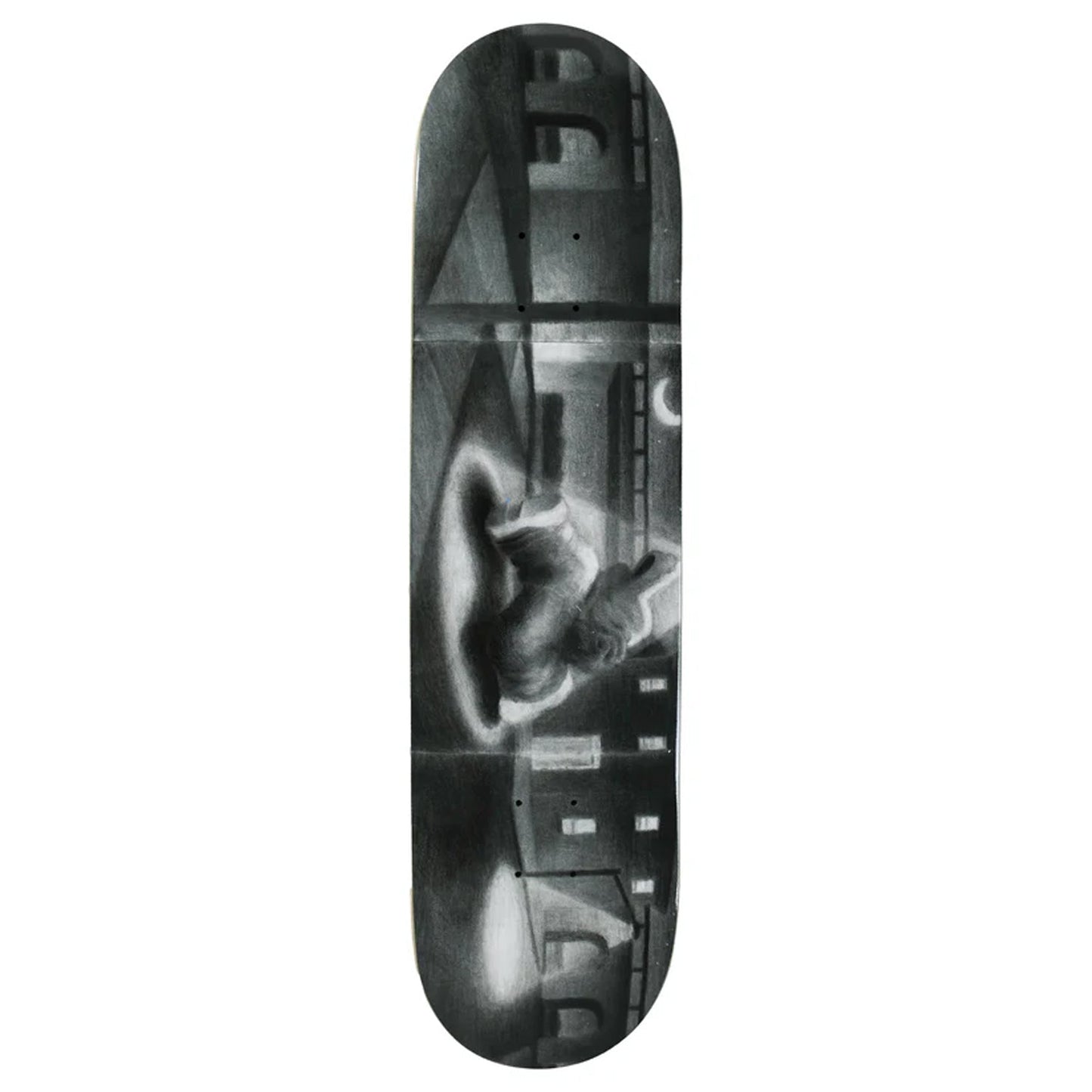 Alien Workshop Skateboard Deck Popson Arjuna Grey 8.175" x 32"