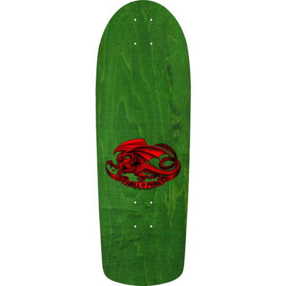 Powell Peralta Mike McGill Skull & Snake Reissue Deck 10" Green - Gold Foil