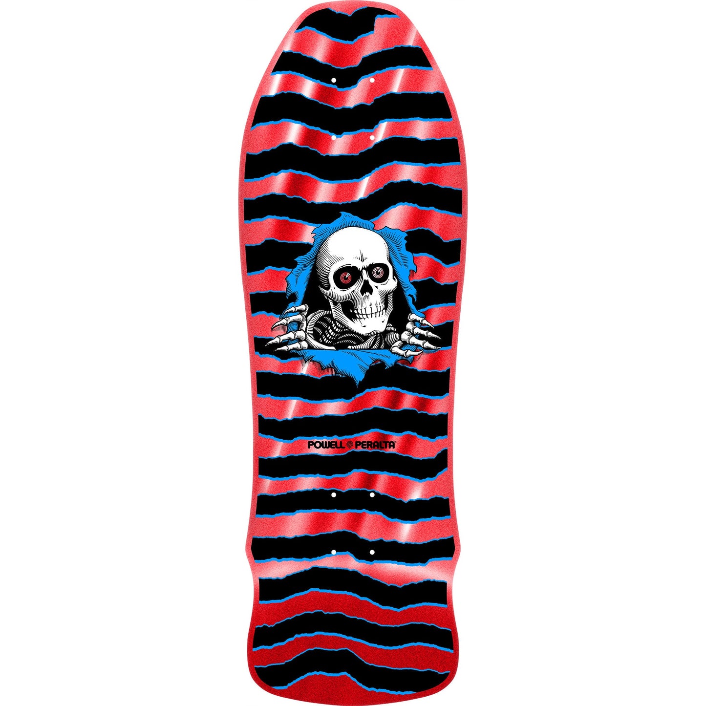 Powell Peralta Skateboard Deck Geegah Ripper Red Foil Old School Reissue