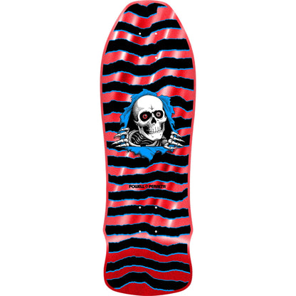 Powell Peralta Skateboard Deck Geegah Ripper Red Foil Old School Reissue