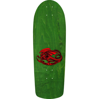 Powell Peralta Skateboard Deck McGill Skull and Snake Green/Gold Foil Old School Reissue