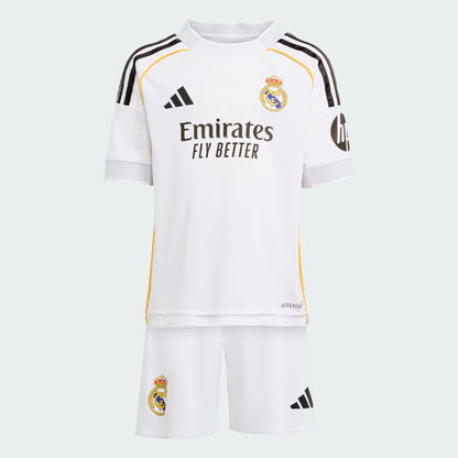 adidas Real Madrid 25/26 Home Mini Kit Kids