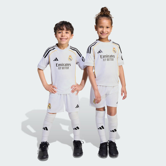 adidas Real Madrid 25/26 Home Mini Kit Kids