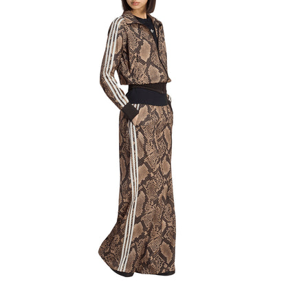 Satin Snake Print Firebird Track Jacket