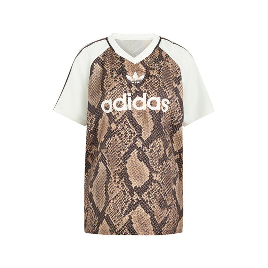 Snake Print Satin Jersey