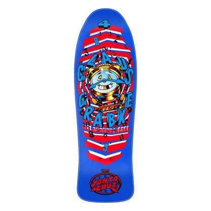 Santa Cruz Skateboard Deck Grabke All Around Re-Issue 9.89" x 30.94"