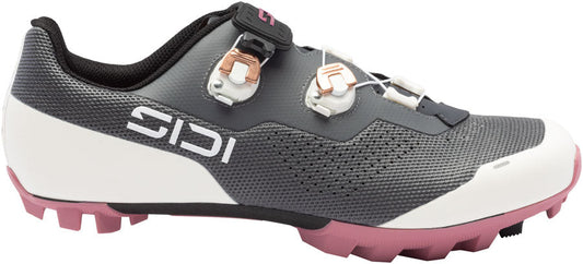 SIDI Dominator X XC Clipless Shoes - Women's Anthracite Ice White 41