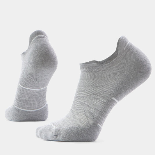 Smartwool - Run Targeted Cushion Low Ankle Socks - Men's - Light Gray